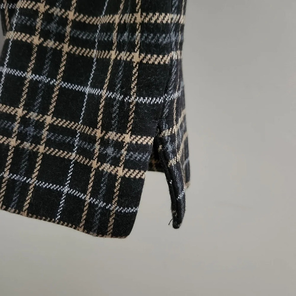 J.Jill | Plaid Ponte Slim Leg Pull On Stretch Pants - Size S Petite - Picture 5 of 11